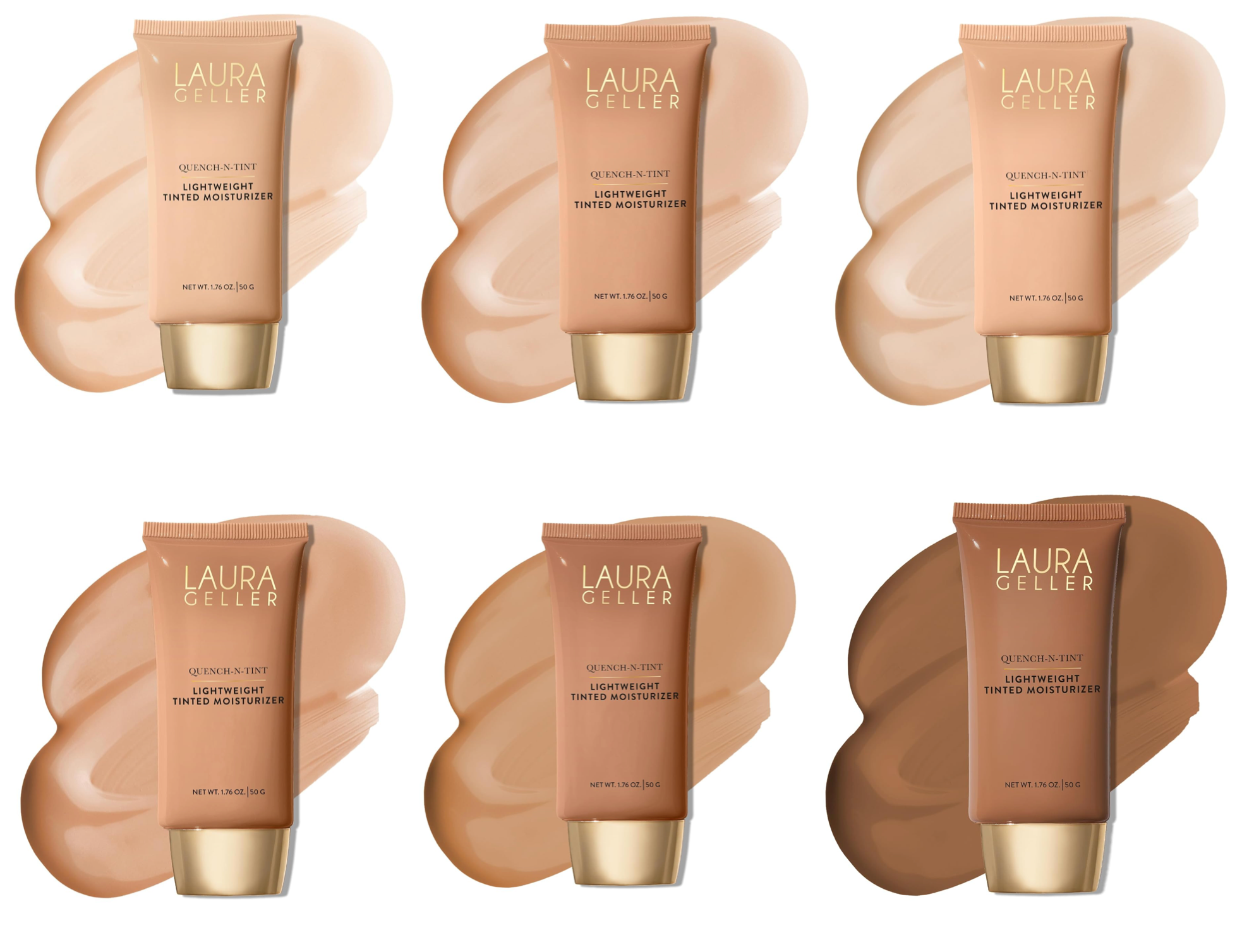 LAURA GELLER BEAUTY Quench-N-Tint Lightweight Tinted Moisturizer